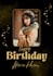 design custom happy birthday poster card with your picture