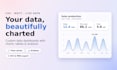 create a custom data dashboard with live charts