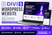 build professional divi website, customize divi theme and migrate to divi 5