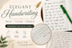 write elegant handwritten letters,notes, assignments, documents