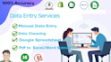 do expert excel data entry and copy paste work accurately
