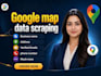 scrape google maps for business emails, b2b data extraction