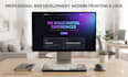 create a stunning interactive website