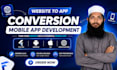 convert your website into a high performance mobile app