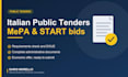prepare your bid for italian public tenders on mepa and start