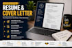 write a professional resume and cover letter