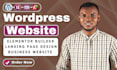 design modern wordpress website redesign, clone, or develop responsive website
