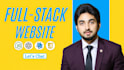rebuild custom ai website development as full stack front and back end developer