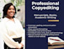 copyedit your manuscripts and books