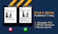 format your word doc or PDF into epub