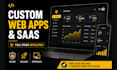 develop custom web applications and saas as a full stack developer