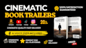 create an engaging cinematic book trailer and promo video