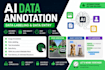 do ai data annotation, data labeling, and data entry