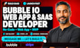bubble io developer build bubble app bubble website ai no code saas mvp expert