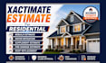 write xactimate insurance claim estimate, residential within 24 hours