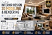 do interior design 3d rendering sketchup 3d model exterior design floor plan