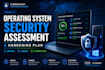 perform a professional cybersecurity risk assessment and security report