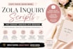 build a high converting zola inquiry funnel