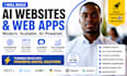 do full stack ai website development, ai web application and ai software
