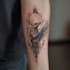 custom an abstract black tattoo design