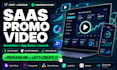 make saas promo video software app demo 2d animation explainer website launch ad