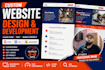 design and develop a fast custom website with HTML CSS