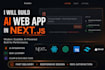 create ai saas web app