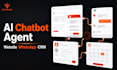 build an ai chatbot for your website whatsapp and CRM