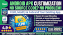 decompile apk, customize, modify or develop your android app