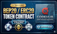 create a secure erc20 crypto token contract on any chain