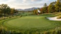 design realistic golf putting green with landscape rendering