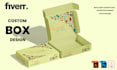 do box design, mailer subscription box design and mockup