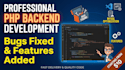 develop PHP backend features or fix bugs