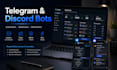build a telegram or discord bot for orders and community