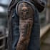create a tattoo design of tattoo sleeve