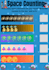 create printable space counting worksheets for preschool kid
