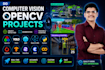 do computer vision opencv,object detection,segmentation projects in python