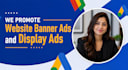 promote web banner ads and display ads