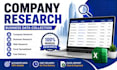 do company research and business data collection