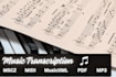 transcribe your music needs to notation and midi