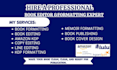 do your memoir with developmental editing, copy editing and proofreading