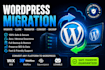migrate wordpress website, clone, transfer or convert wix to wordpress