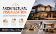 design 3d architectural visualization hd  building rendering interior rendering