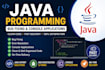 develop java console application and fix java programming bugs