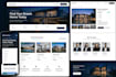 create a professional real estate website with booking system