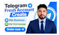 be create fresh telegram account
