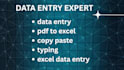 do fast and accurate data entry work