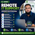 provide professional remote IT support and technical support
