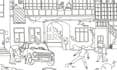 do detailed colouring book illustrations
