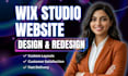 design responsive wix studio website or redesign wix website